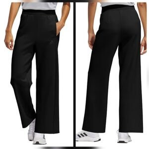 NEW! Adidas Black Wide Leg Active Pant Size M